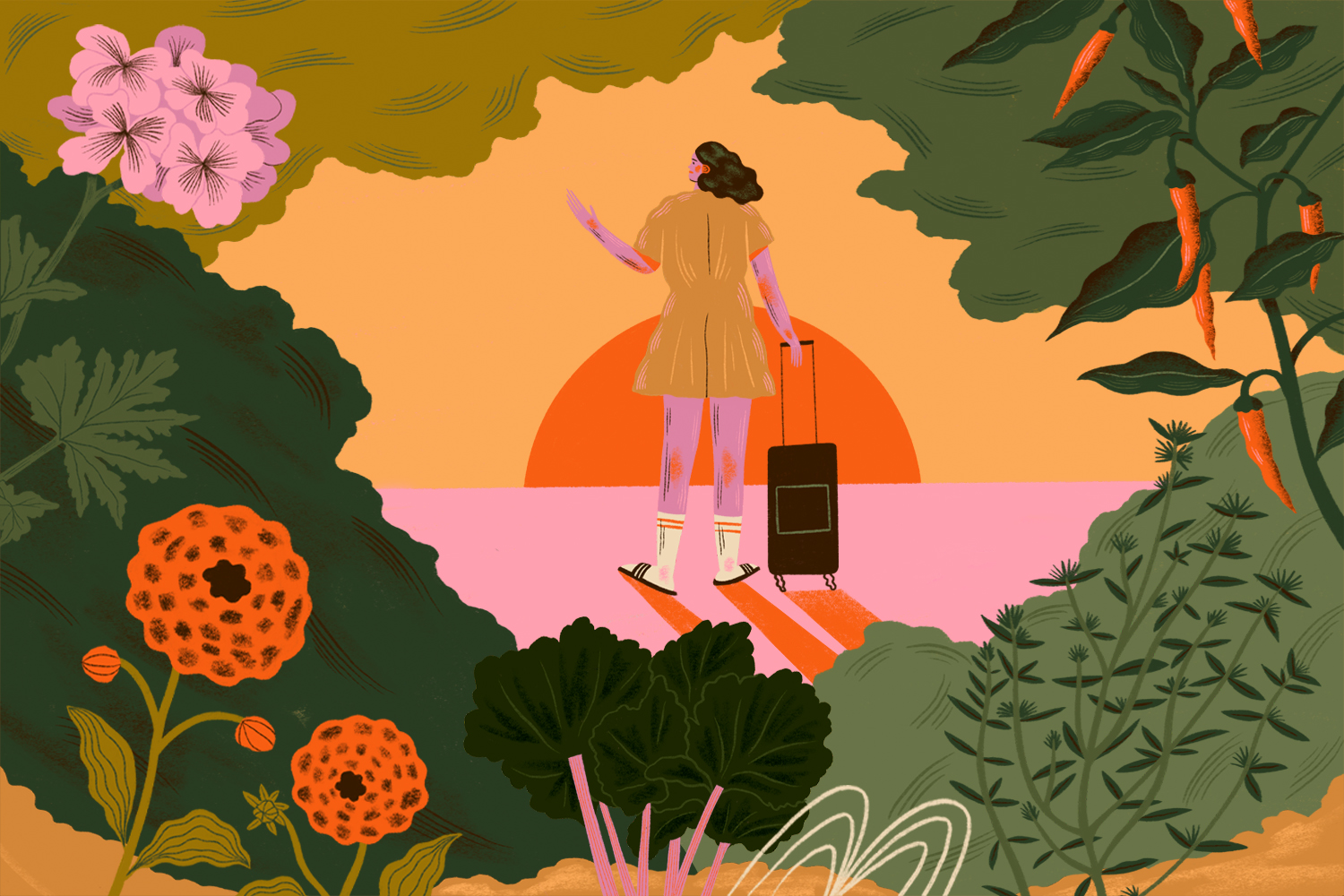 As a gardener, being uprooted from your plants can ruin a holiday