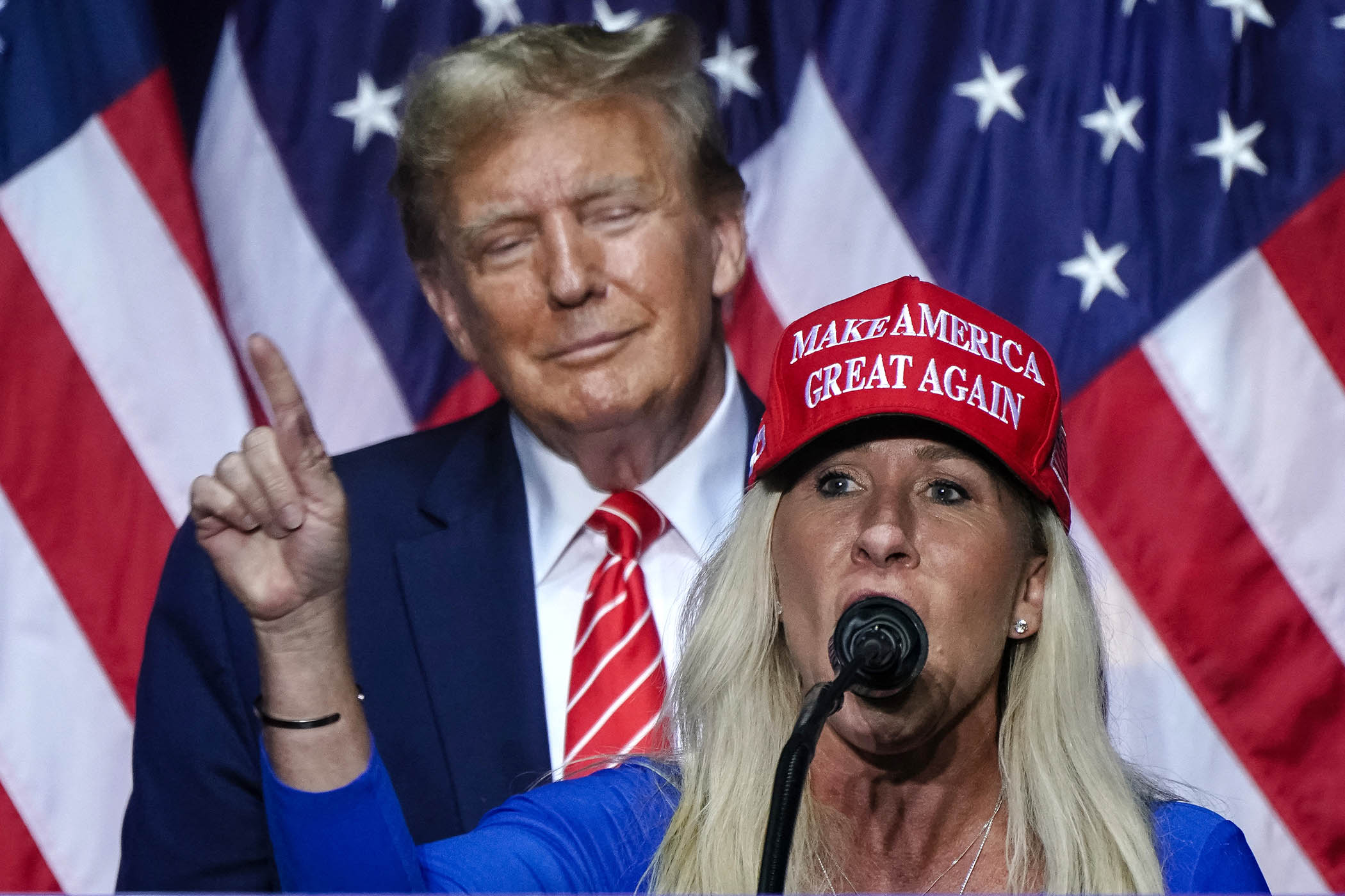 Trump’s Argentine bailout stokes dissent among Maga faithful