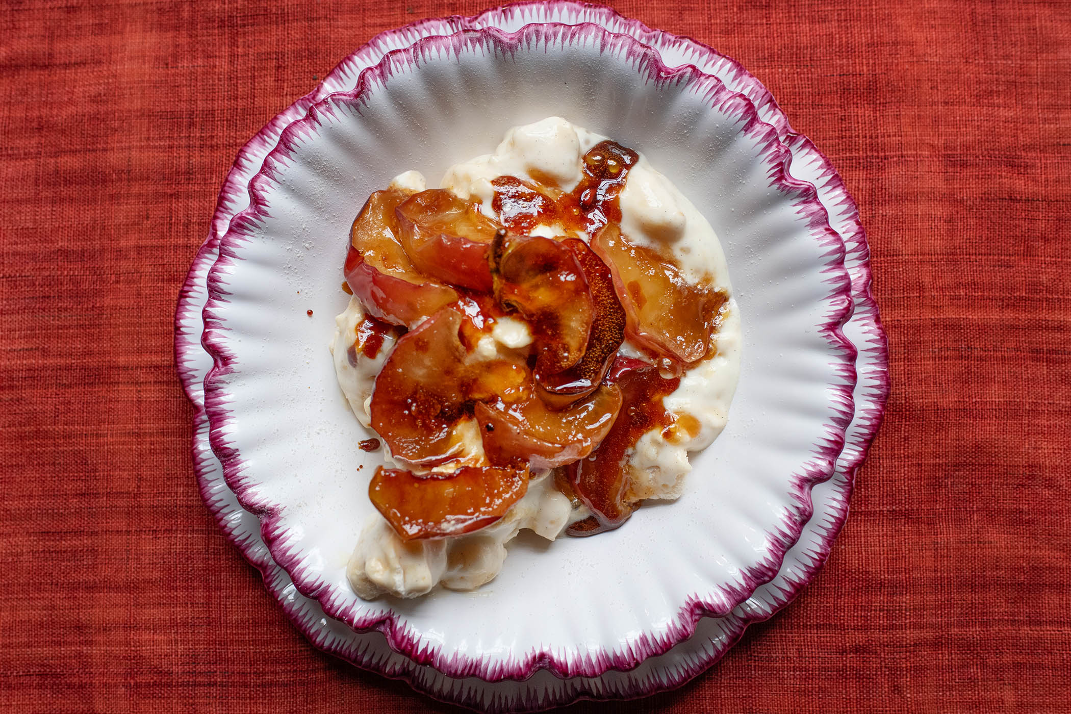 Midweek treat: toffee apple sundae
