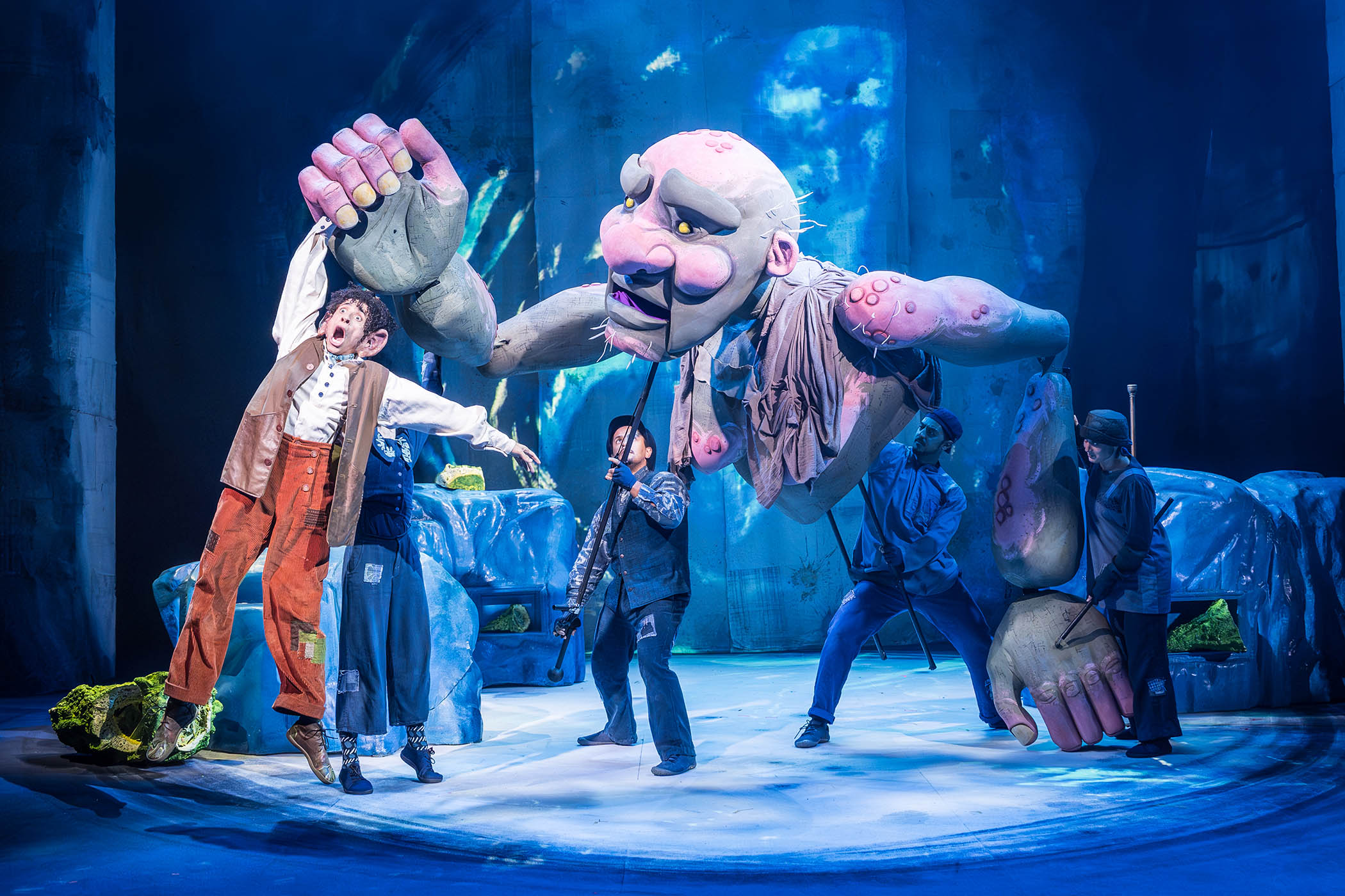 The BFG comes to life on stage