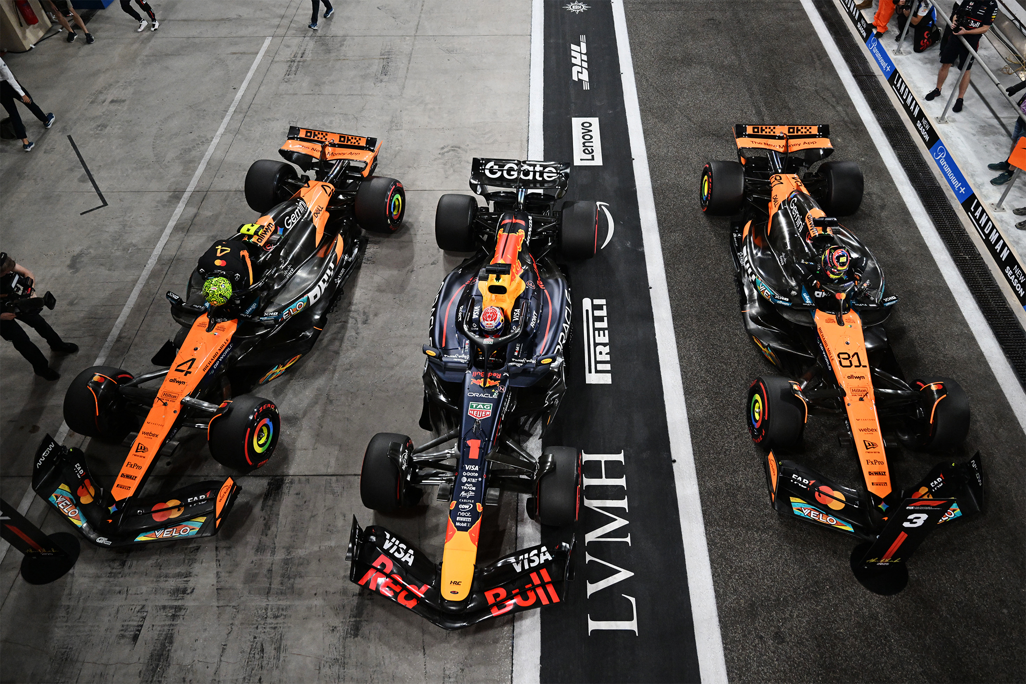 Verstappen on pole, pressure on Norris: who will blink first?
