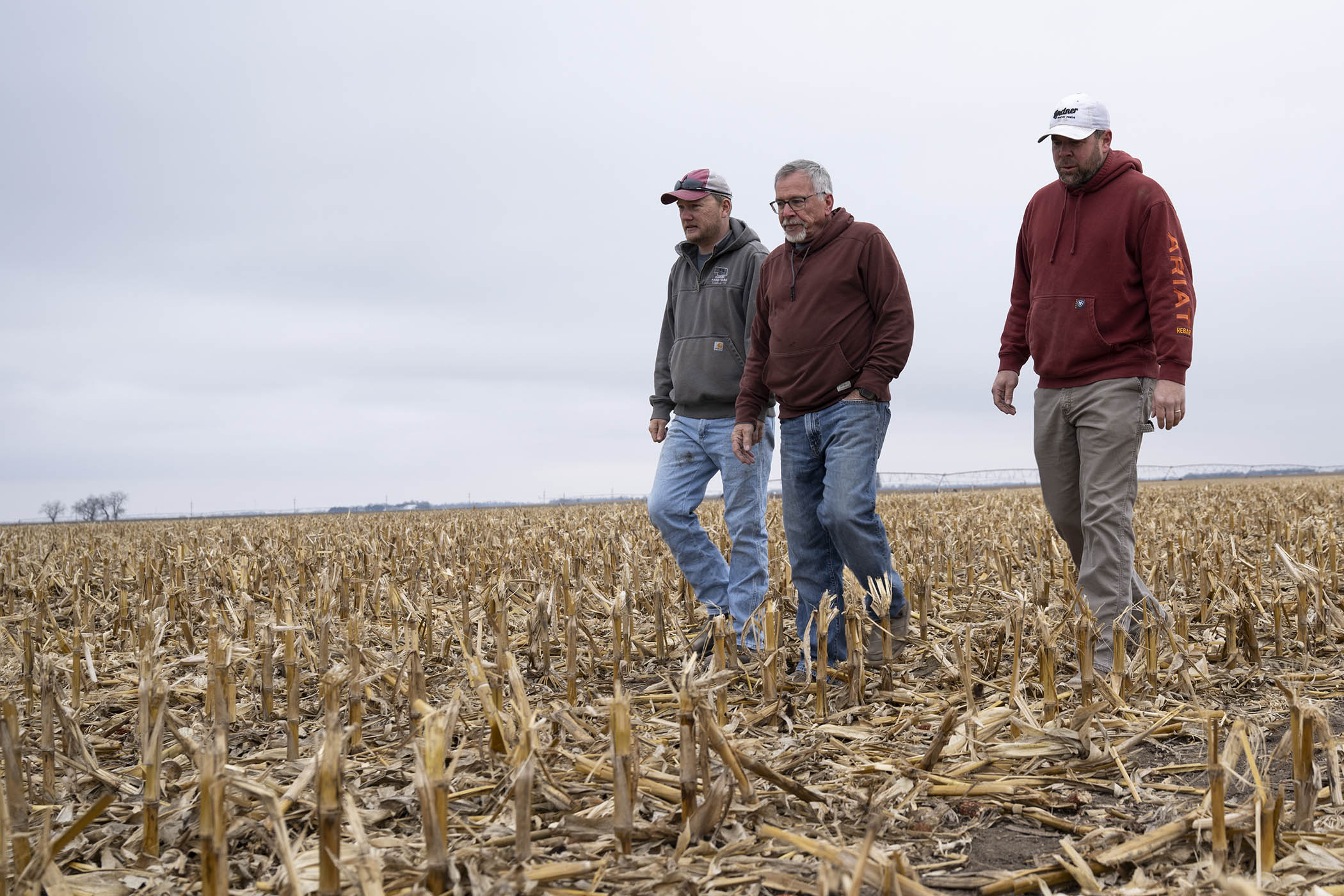 On Nebraska’s frozen plains, farmers count the costs of backing Trump