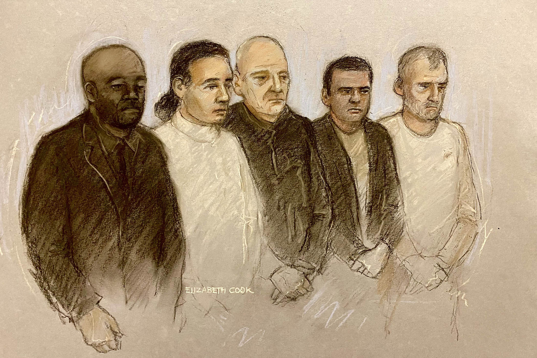 Ex-husband among six on drugging and rape charges