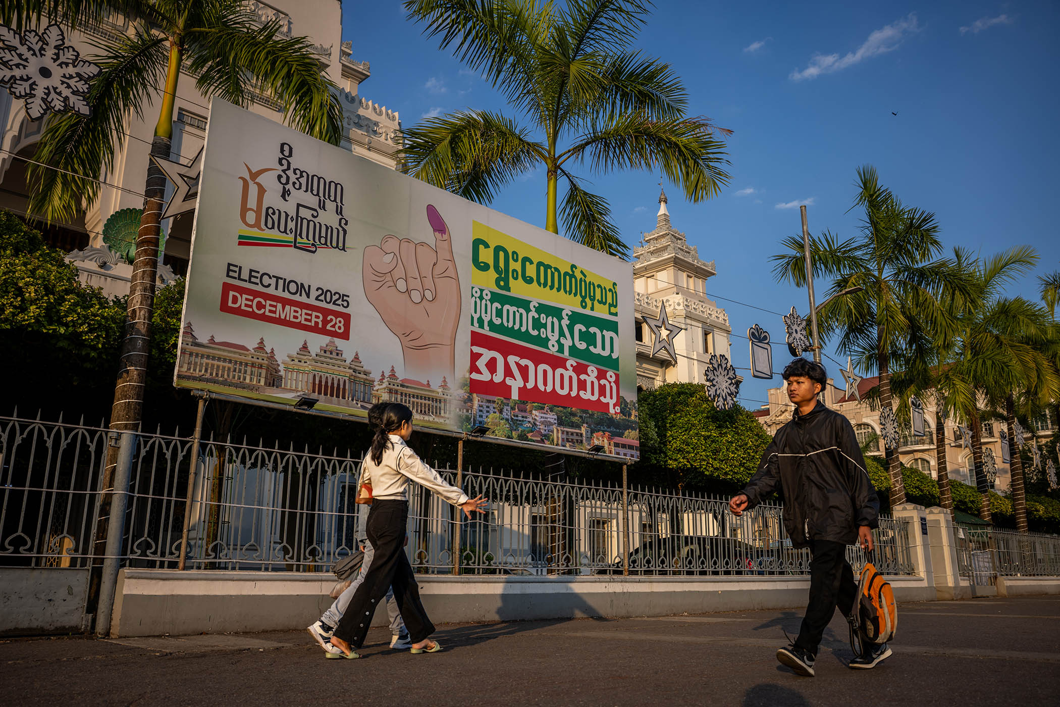 Myanmar’s general election is driven by military control – and public fear