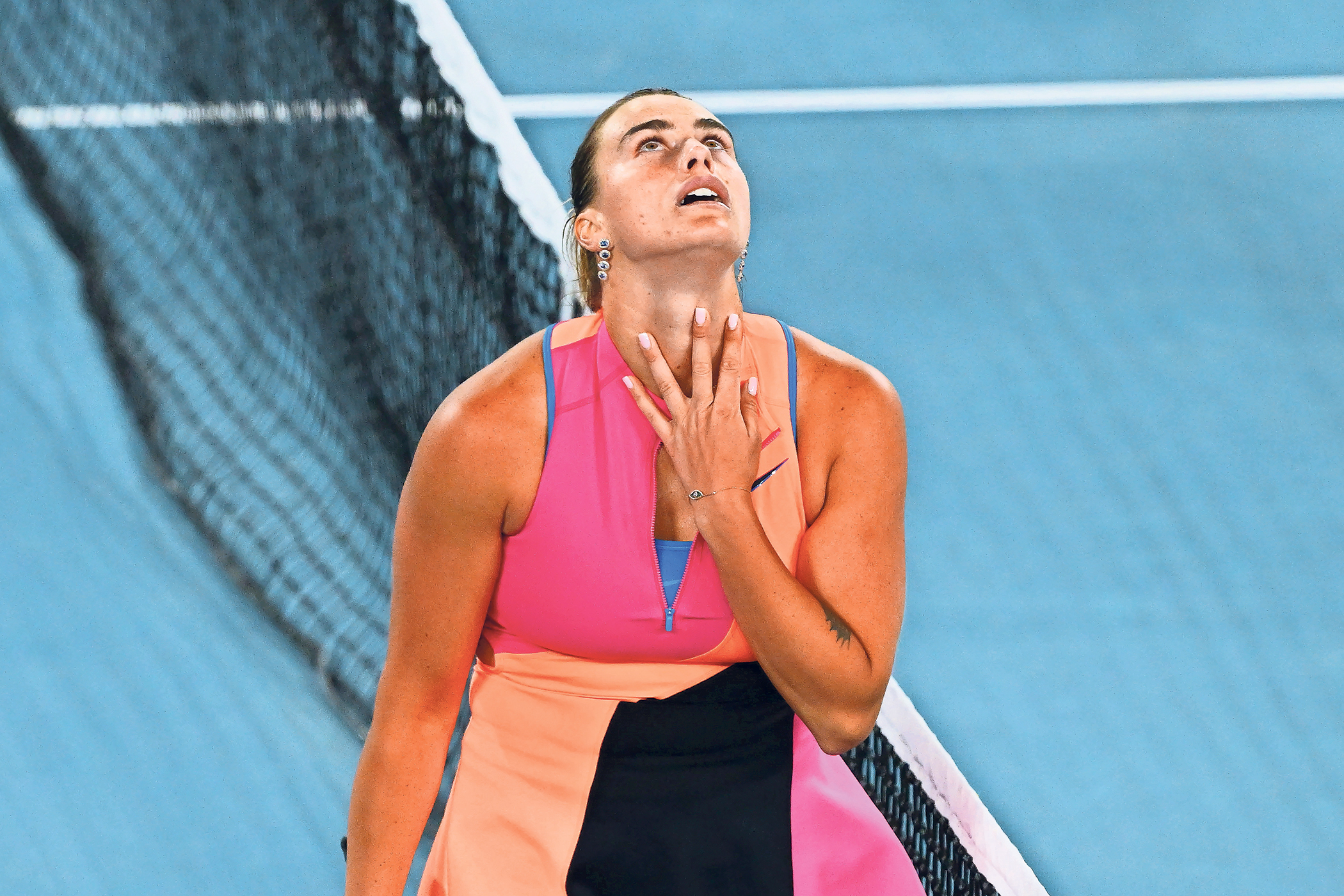 Sabalenka’s self-loathing takes centre stage as she loses flow