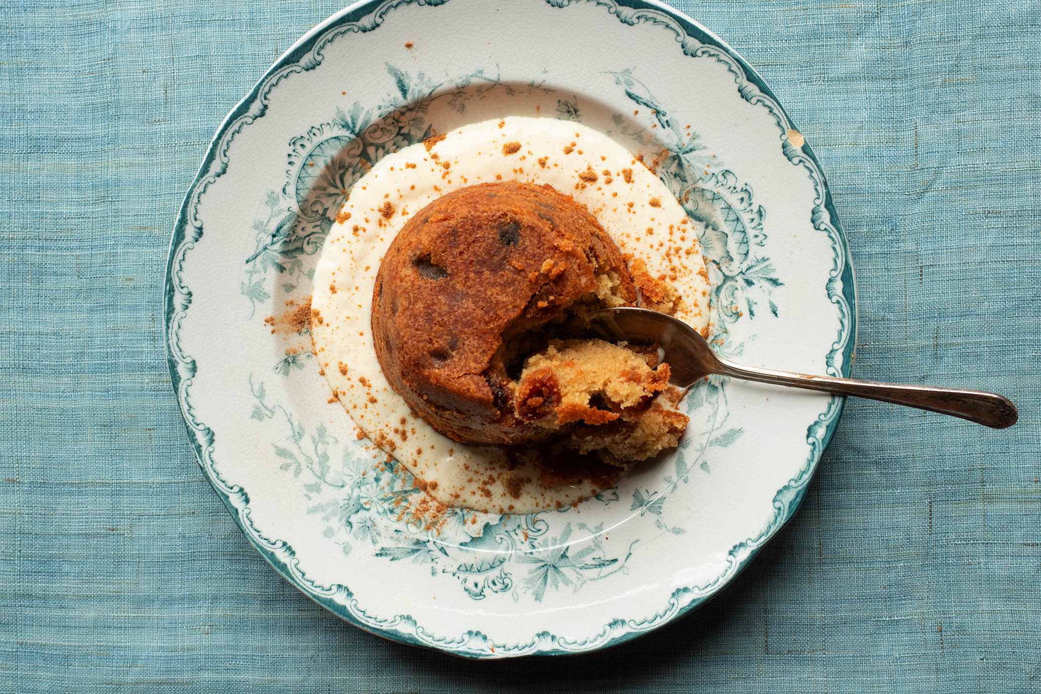 Midweek treat: sultana and ginger puddings