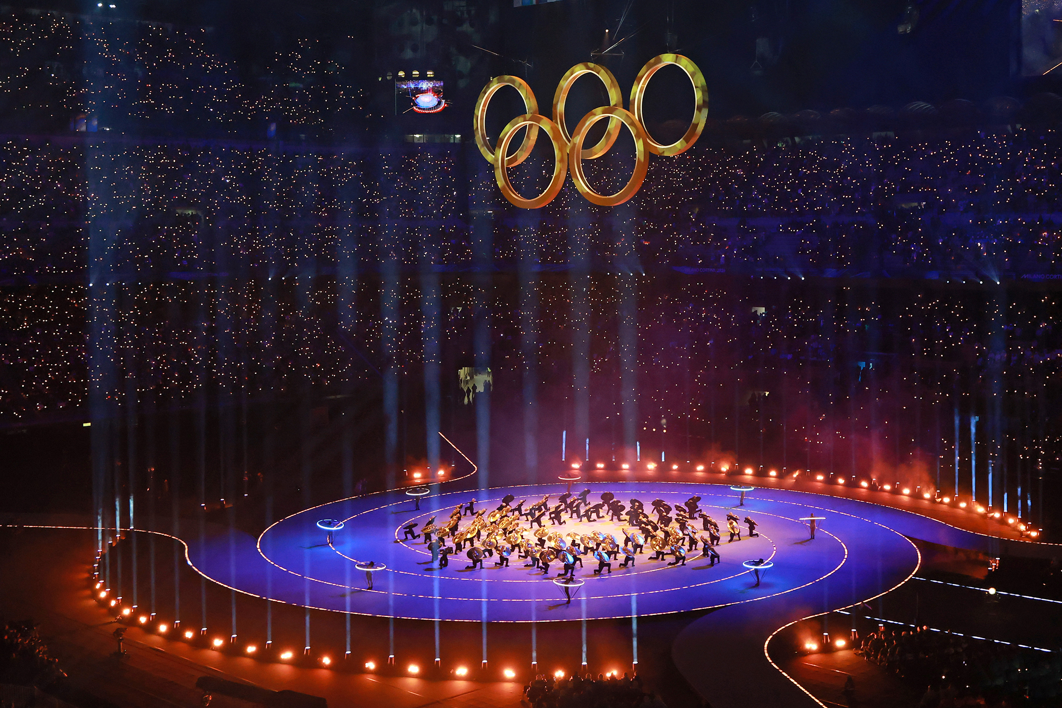 In tense times, the Milan-Cortina opening ceremony played it safe