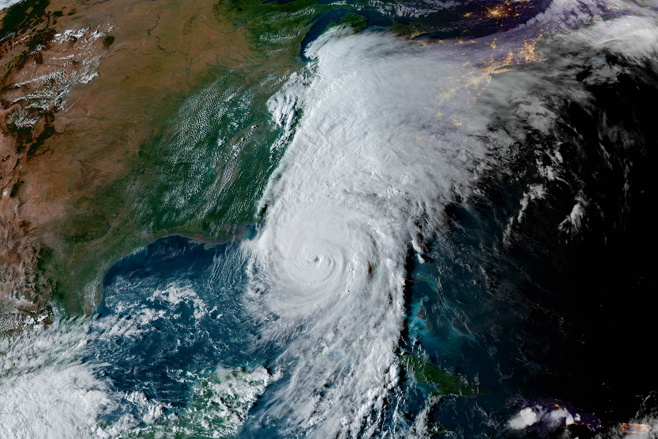 In the eye of a super hurricane