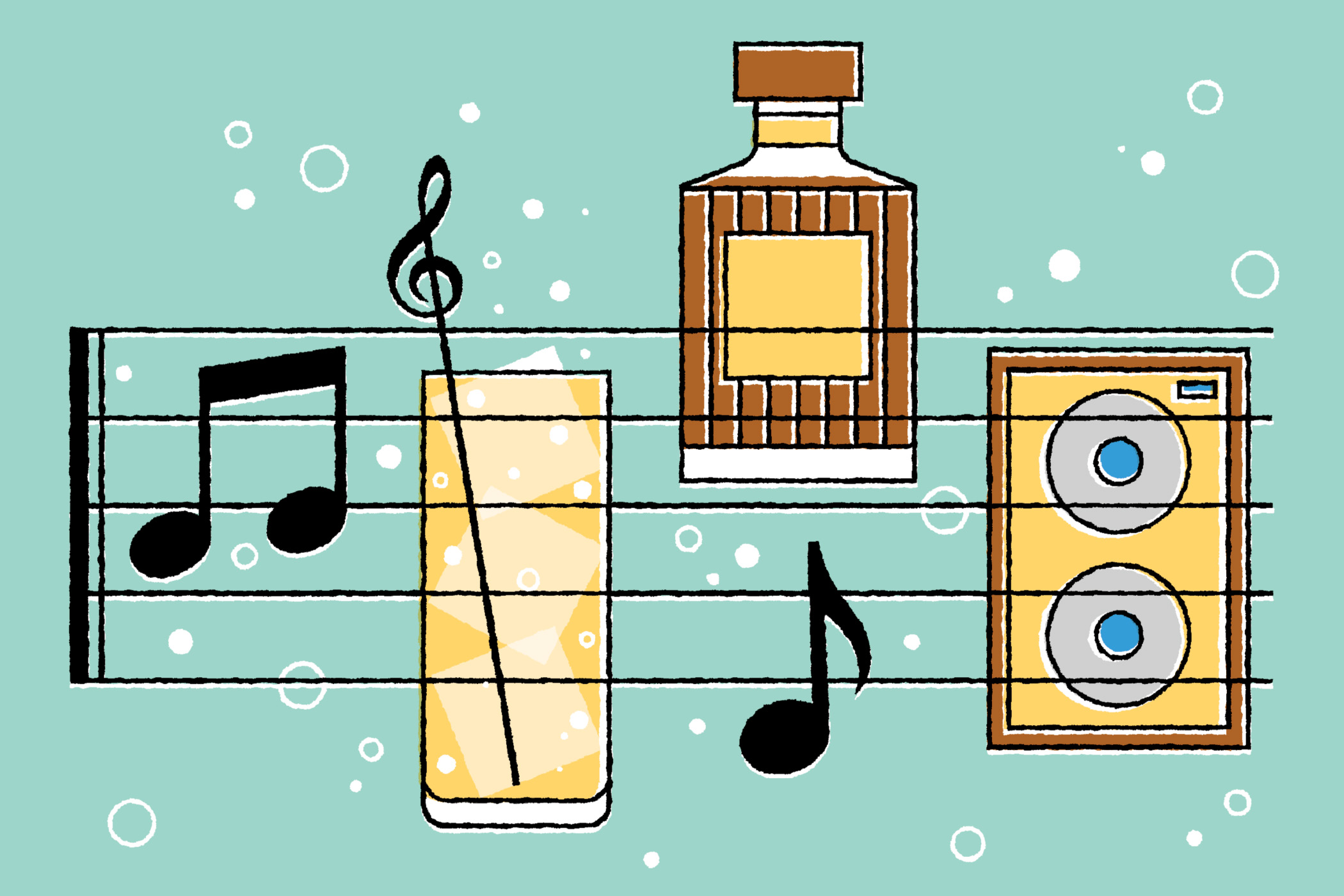 Hi-fi and highballs