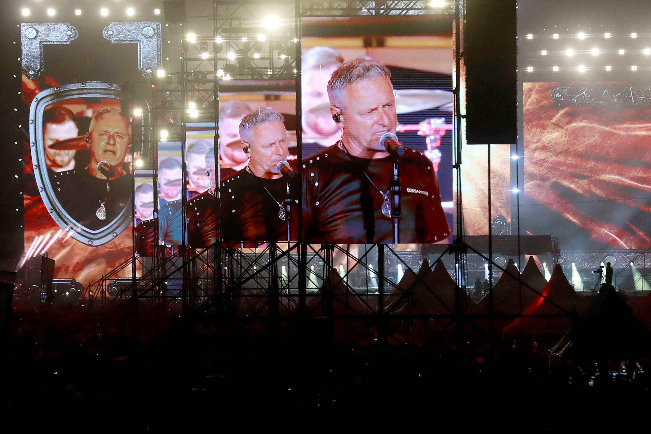 His music is bad Balkan rock. But his fascist salute divides Croatia