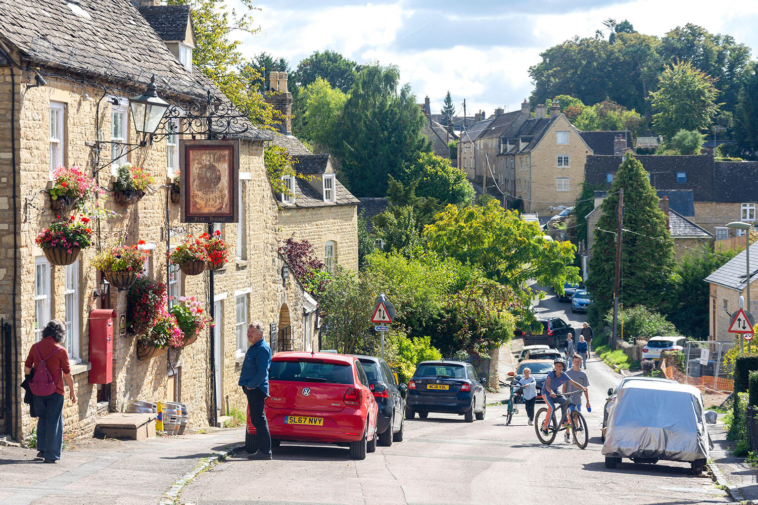 Pat down the retrievers: Cotswolds put on high alert for Vance visit