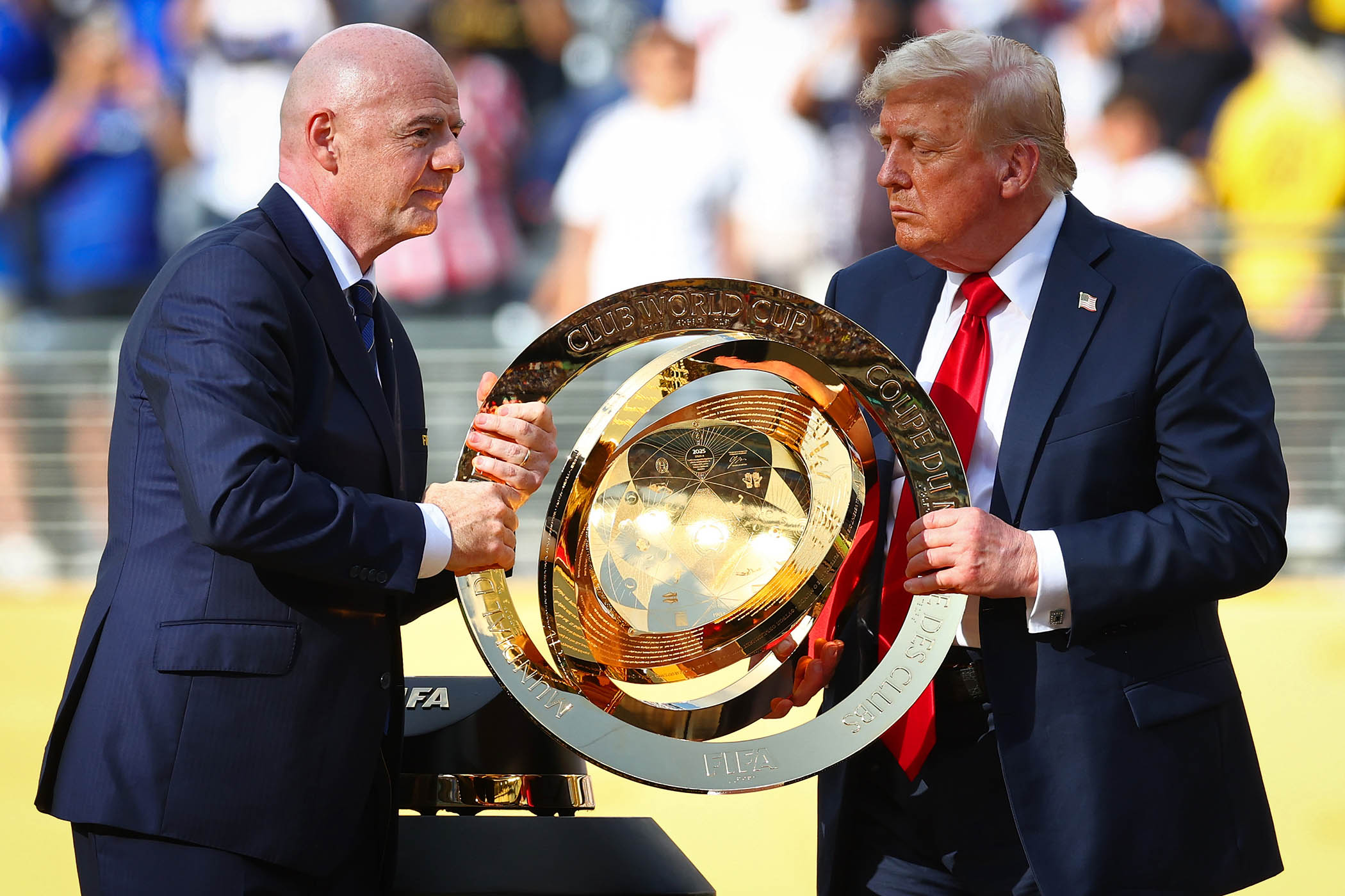 All eyes will be on Infantino and Trump at the World Cup draw
