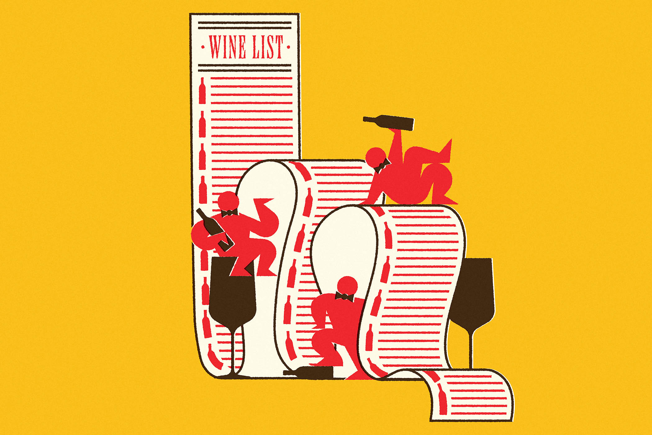 Why a long, long wine list is still worth reading